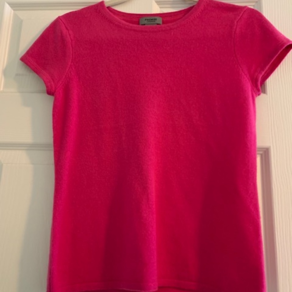 Cashmere Short Sleeve Sweater